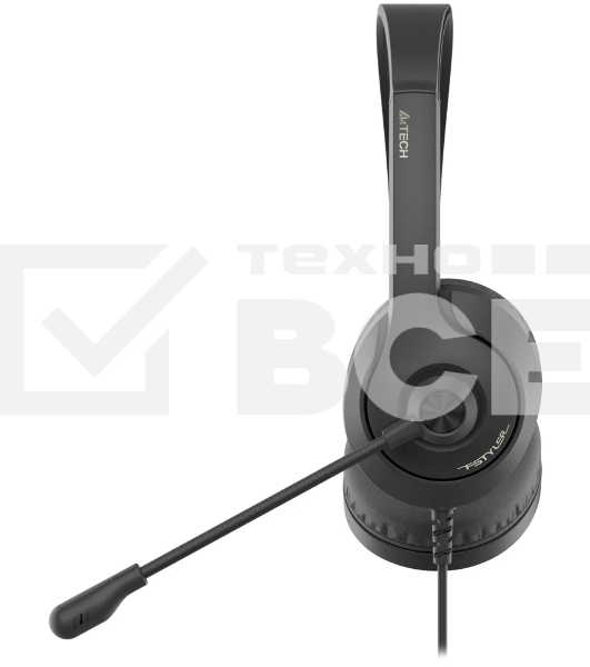 Гарнитура A4Tech Fstyler FH100 чёрный, проводная