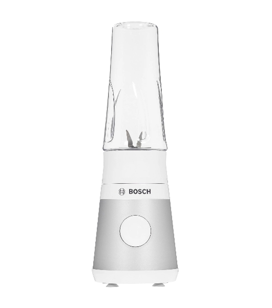 Блендер стационарный Bosch MMB2111T серебристый, 450 Вт, 1 скорость