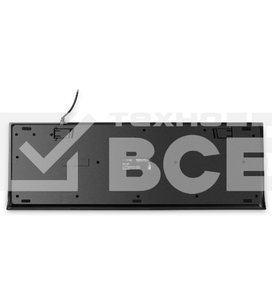 Клавиатура Оклик 155M проводная, USB, черный