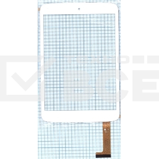 Сенсорное стекло (тачскрин) OLM-080A0241-PG. белое