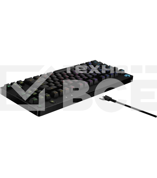 Клавиатура Logitech G Pro (920-009393) проводная, USB, чёрный
