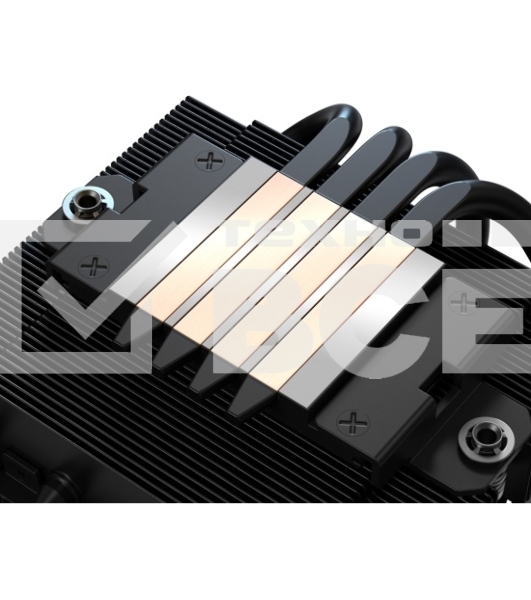 Кулер для процессора ID-COOLING IS-40-XT черный 92мм алюминий+медь 2800rpm 35.2db 4-pin 95W 47мм