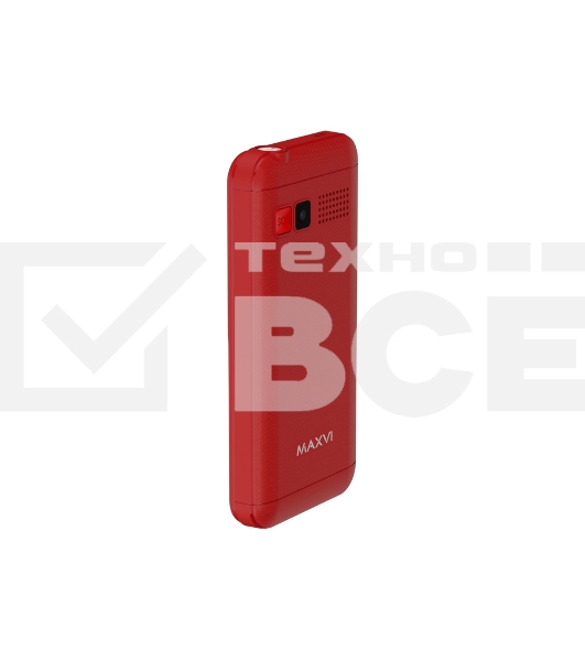 Мобильный телефон Maxvi B231ds красный