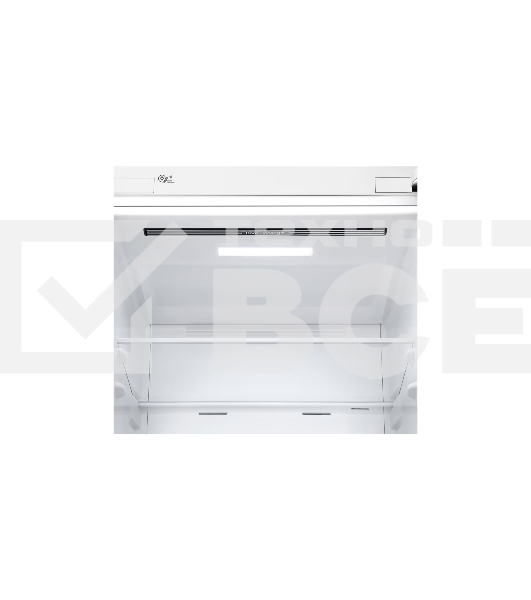 Холодильник LG GA-B509CQSL белый двухкамерный 277/107л морозилка снизу, No Frost