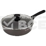 Сотейник Rondell Patron RDA-1367 d=28см (с крышкой) серый, фото 1