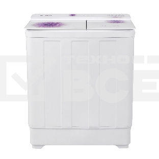 Стиральная машина Willmark WMS-75G (п/автомат, стир/отж 7.5кг/5.0кг, 1350об./мин.,стекл.крыш, насос)