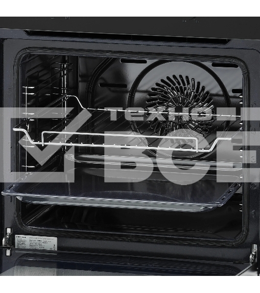 Духовой шкаф электрический встраиваемый Krona MAGNETE 60 BL/BL черный