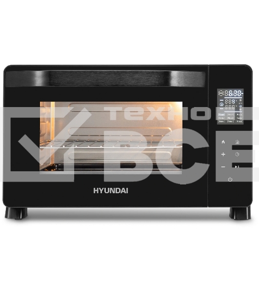Мини-печь Hyundai MIO-HY088 23л. 1500Вт черный