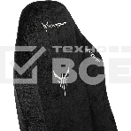 Кресло игровое Knight N1 Fabric черный Light-20, с подголов. крестовина металл, фото26