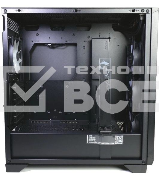 Компьютерный корпус MSI MPG GUNGNIR 300R AIRFLOW Midi Tower, EATX, 2xUSB 3.2 Gen 1, 1xUSB 3.2 Gen2 Type-C,4x120мм PWM ARGb Fan, ARGb+PWM Control Board, Tempered Glass Window