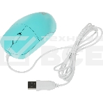 Мышь проводная Defender Azora MB-241 голубой, 1200 dpi, USB, кнопки - 3, фото7