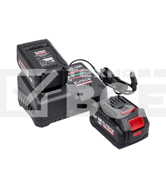 Дрель-шуруповерт Elitech CD 20BL2, 20 В, 4 Ач, 130 Нм, бесщеточный