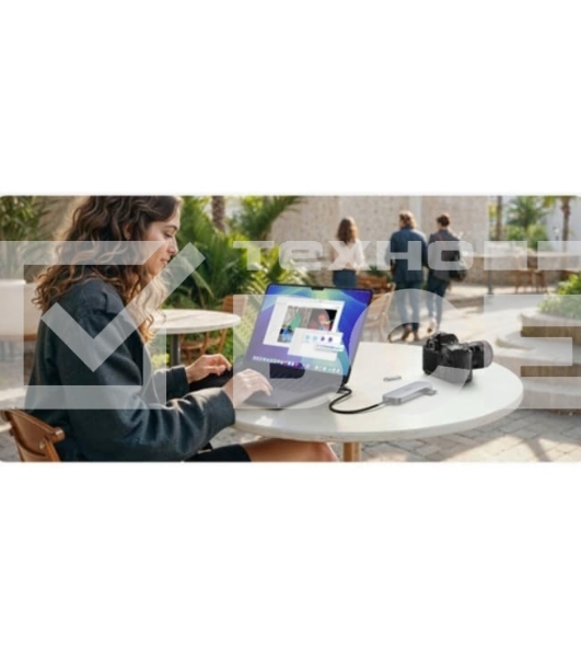 Хаб Anker Nano USB-C Hub (7-in-1 4K HDMI)