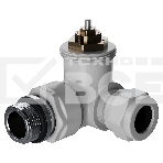 Набор термостатический трехосевой Royal Thermo Design Pro 15мм М30х1,5 (белый), фото3