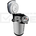 Термопот Aresa AR-4001 '230 В, 50 Гц, 650 Вт, Объем: 3 л Мощность: 650 Вт, Материал корпуса: нержавеющая сталь Материал колбы: нержавеющая сталь Закрытый нагревательный элемент Механическая помпа Поддержание температуры Индикатор уровня воды Индикация режима работы Электронное управление Длина шнура: 1 м 2 температурных режима Блокировка крышки Автоматическое отключение при закипании Защита от перегрева и включения без воды Съемная крышка Съемный шнур Ручка для переноски', фото5