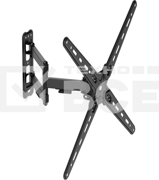 Кронштейн для телевизора Ultramounts UM958 черный 13'-55' макс.25кг настенный поворот и наклон