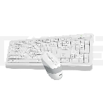 Комплект клавиатура+мышь A4Tech FStyler FG1010 беспроводной, USB, 2000 DPI, белый/серый, фото9