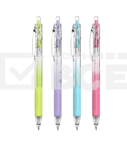 Ручка гелевая Deli EG057N-BL ассорти, синие чернила