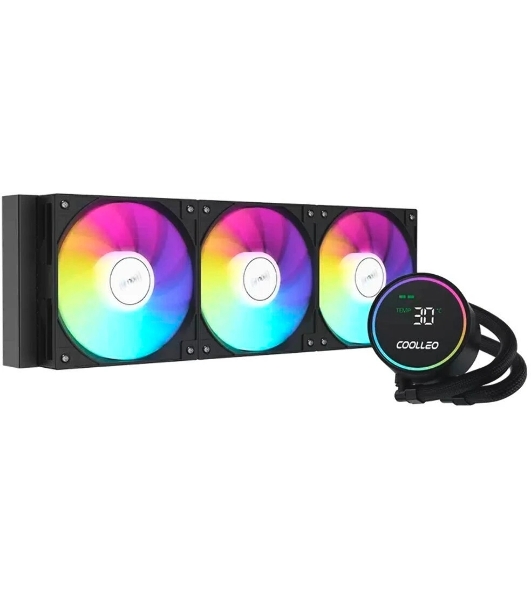 Система жидкостного охлаждения Coolleo ICE Fairy DIG 360 LITE BK (DIG-360-LITE-BK)