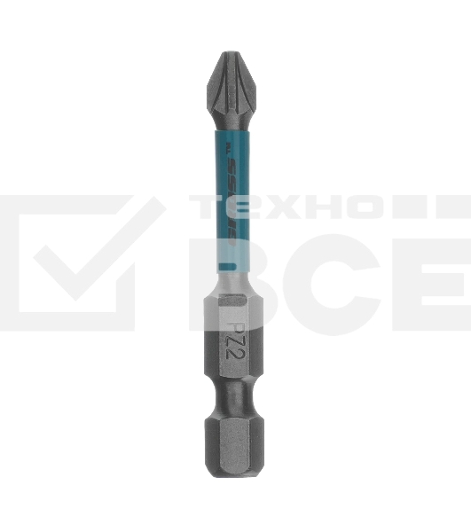 Набор бит Gross торсионных PZ2x50 мм, для ударных шуруповертов, отрывн., 10 шт.