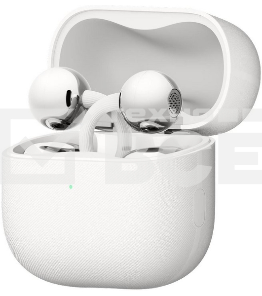 Наушники TWS Huawei FreeClip 2 белый, открытые (клипсы), Bluetooth, быстрая зарядка, до 8 ч