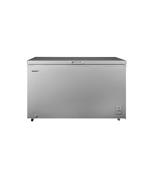 Морозильный ларь Kraft BD(W)-460SRX серебристый, 422л