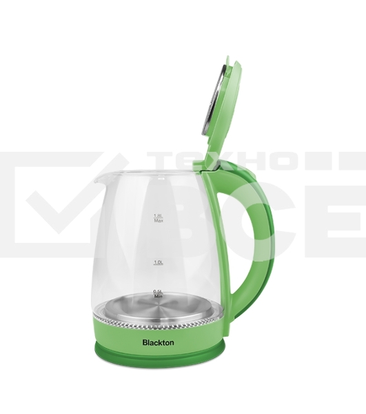 Чайник Blackton Bt KT1800G Fresh Green. Мощность: 1500 Вт, Максимальный объем: 1.8 л