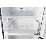Холодильник Hitachi R-B410PUC6 BBK черный двухкамерный 215/105л морозилка снизу, No Frost, фото2