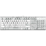 Клавиатура A4Tech Fstyler FS100 Neon проводная, USB, серый/белый, фото20