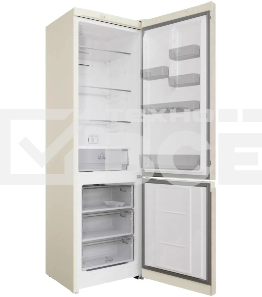 Холодильник Hotpoint HT 4200 AB мраморный двухкамерный 247/78л морозилка снизу, No Frost