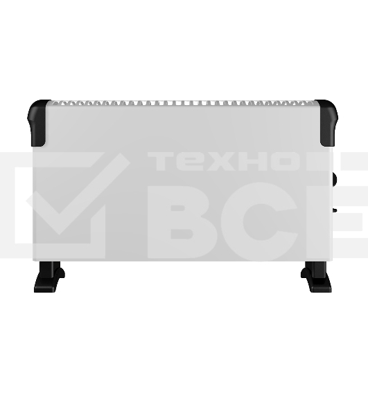 Конвектор Thermex Cadorna 2000 белый, 2000 Вт, 25 м2, термостат