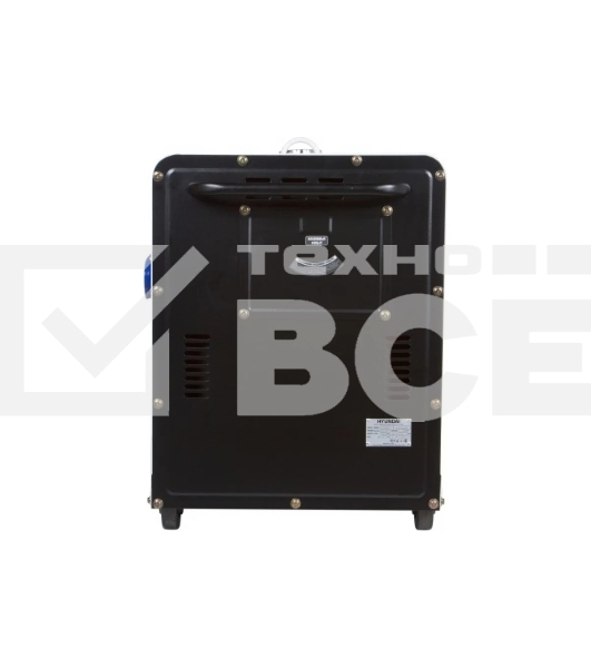 Электрогенератор дизельный Hyundai DHY 8500SE-T, 7.2 кВт, 72 дБ, 169 кг