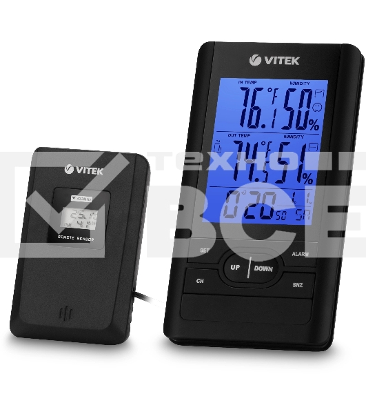 Погодная станция Vitek VT-3532 черный