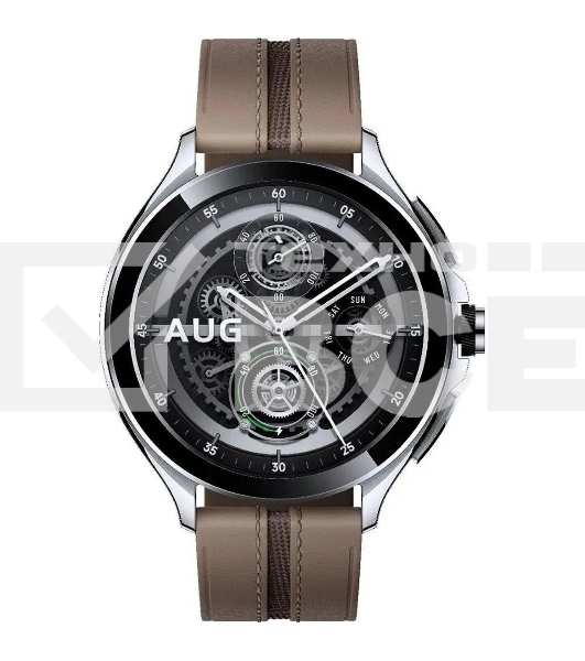 Смарт-часы Xiaomi Watch 2 Pro - 4G LTE Silver Case with Brown Leather Strap M2233W1 (BHR7210GL)