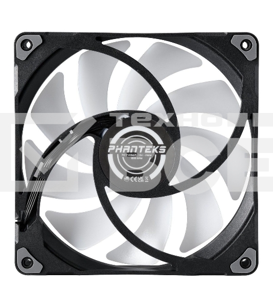 Комплект вентиляторов (3шт.) PHANTEKS M25 DRGB Black 140x140x25мм (PWM, 20шт./кор, 500-1800 об/мин, 36.57dBa)
