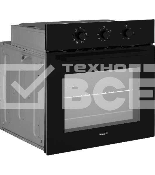 Духовой шкаф электрический Weissgauff EOM 208 PDB Steam Clean черный