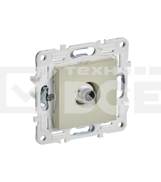 Розетка TV оконечная IEK SKANDY SK-A12B (SK-A10-O-K10) бежевый