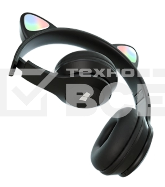 Наушники беспроводные MORE CHOICE (4610196406676) HW24kids черный