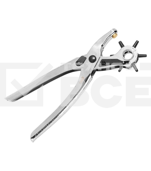 Револьверный дырокол для кожи 6-в-1 Deli DL1919С 9