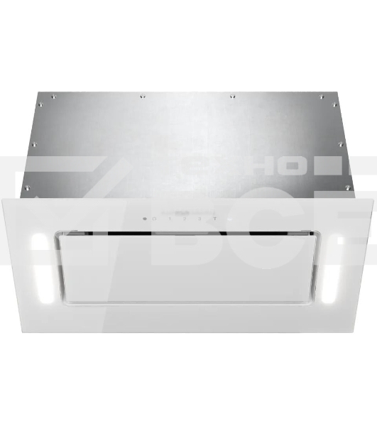 Вытяжка встраиваемая Kuppersberg Bim 600 White белый, 52 см, 1300 куб. м/ч, 46 дБ