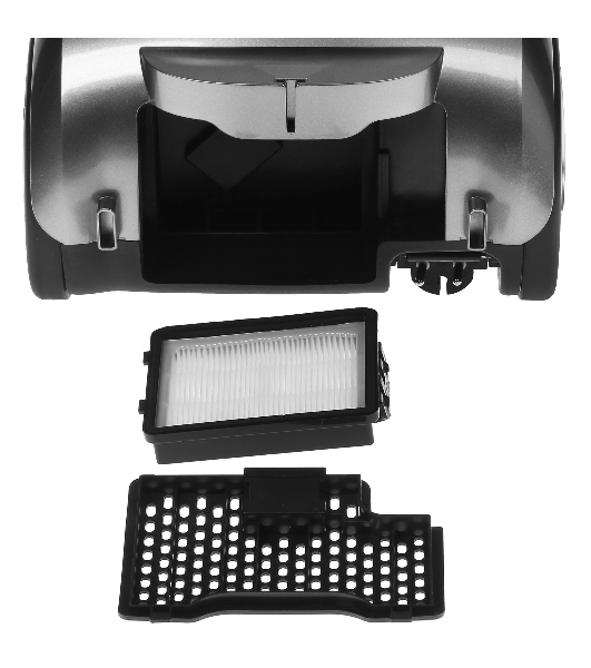 Пылесос JVC JH-VC400 серый, 320/1800 Вт, уборка сухая, пылесборник контейнер, 2.5 л.