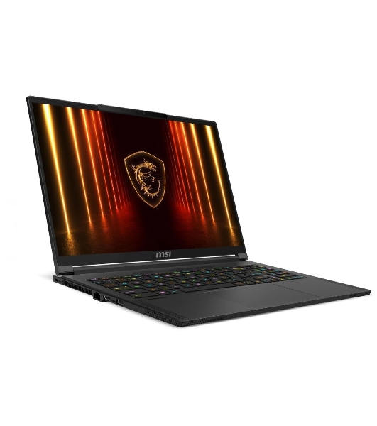 Ноутбук MSI Stealth A16 AI+ A3XWHG-232XRU/16'/OLED/AMD Ryzen AI 9 HX 370/32Gb/2Tb SSD/NVIDIA RTX 5070 Ti 12Gb/NoOS/черный/2.1kg