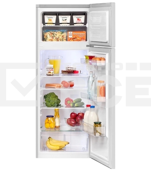 Холодильник Beko RDSK240M00S серебристый двухкамерный 177/46л морозилка сверху