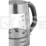 Чайник электрический Red Solution RK-G138 1.7л. 2200Вт серый (корпус: стекло), фото4