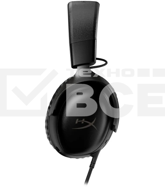 Наушники с микрофоном HyperX Cloud III черный мониторные Radio оголовье (77Z45AA)