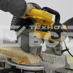Торцовочная пила DeWalt DW714 1650Вт,4600 об/мин,254x30 мм,рез 89 мм, фото9