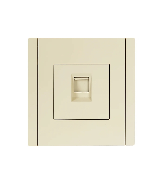 Розетка компьютерная IEK FORTE&PIANO FP432 RJ45 кат.5E ваниль