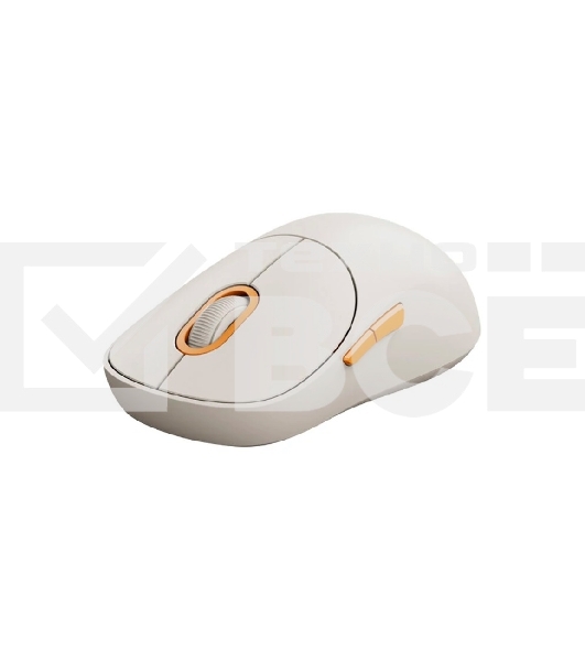 Мышь беспроводная Xiaomi Wireless Mouse 3 белый, 1200 dpi, радиоканал, Bluetooth, USB, кнопки - 5