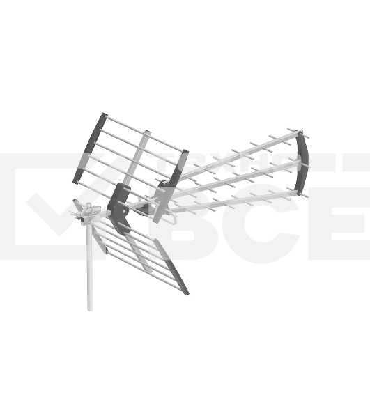 Антенна для телевизора уличная активная Harper ADVB-3277