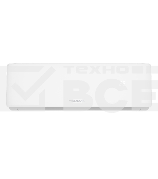 Кондиционер сплит-система Willmark ACS-24CH 24000 BTU, 70 м², охлаждение, обогрев, осушение, белый